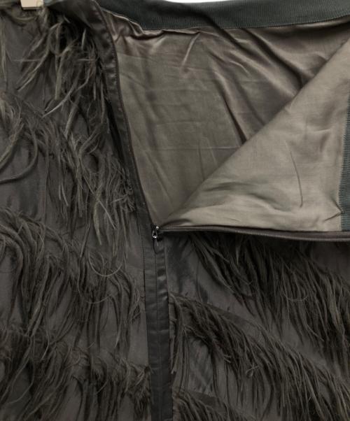 BOWTE（バウト）BOWTE (バウト) フリンジスカート オリーブ サイズ:size1の古着・服飾アイテム