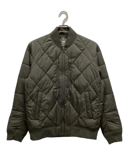 UNIQLO（ユニクロ）UNIQLO (ユニクロ) WHITE MOUNTAINEERING (ホワイトマウンテ二アニング) リサイクルハイブリッドダウンジャケット オリーブ サイズ:Mの古着・服飾アイテム