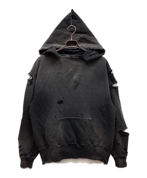 New Manual（ニュー・マニュアル）New Manual (ニュー・マニュアル) #031 CP AFTER HOODIE ブラック サイズ:Lの古着・服飾アイテム