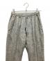 nonnative (ノンネイティブ) STUDENT EASY PANTS W/N PILE グレー サイズ:1：4000円