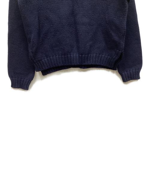 PHIPPS（フィップス）PHIPPS (フィップス) Vareuse Sailor Knit Sweater ネイビー サイズ:Mの古着・服飾アイテム