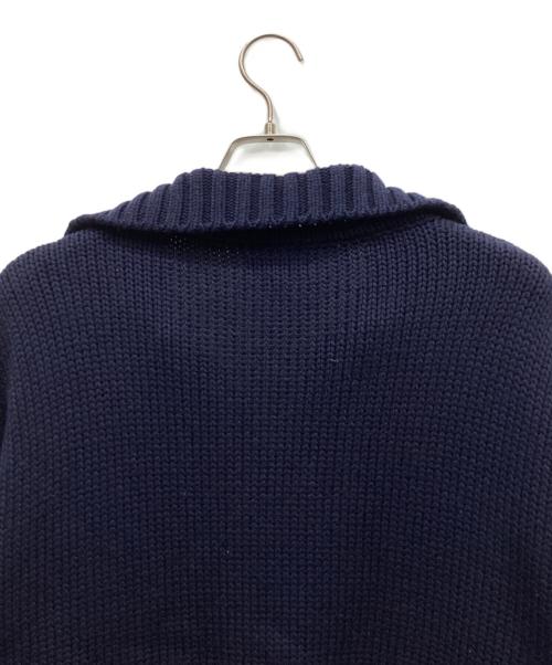 PHIPPS（フィップス）PHIPPS (フィップス) Vareuse Sailor Knit Sweater ネイビー サイズ:Mの古着・服飾アイテム