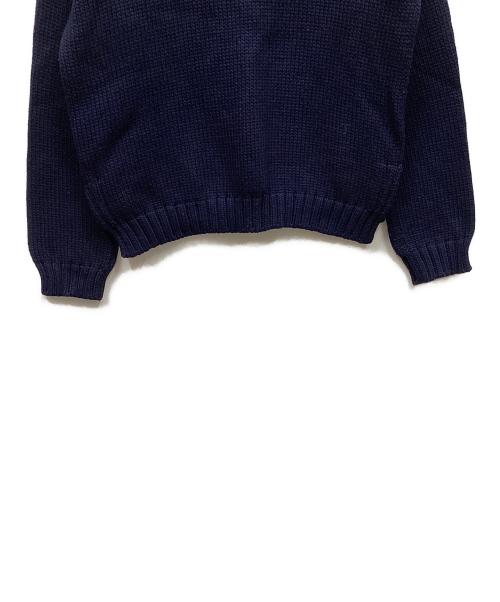 PHIPPS（フィップス）PHIPPS (フィップス) Vareuse Sailor Knit Sweater ネイビー サイズ:Mの古着・服飾アイテム