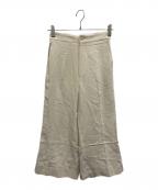 GUCCIグッチ）の古着「サイドラインパンツ」｜ベージュ