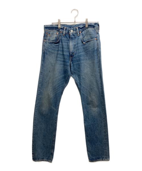 RRL（ダブルアールエル）RRL (ダブルアールエル) HIGH SLIMデニムパンツ インディゴ サイズ:32×32の古着・服飾アイテム
