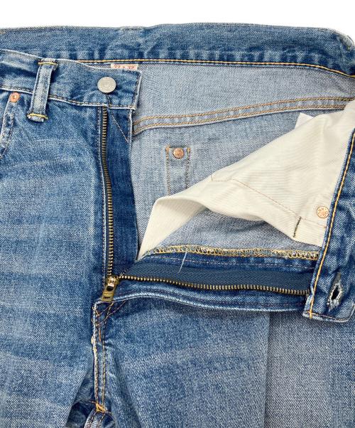 RRL（ダブルアールエル）RRL (ダブルアールエル) HIGH SLIMデニムパンツ インディゴ サイズ:32×32の古着・服飾アイテム