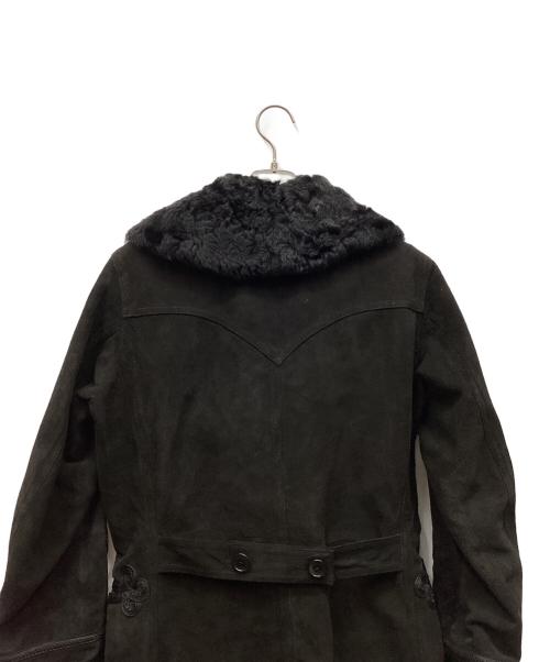 RRL（ダブルアールエル）RRL (ダブルアールエル) SUEDE TOPCOAT ブラウン サイズ:Sの古着・服飾アイテム