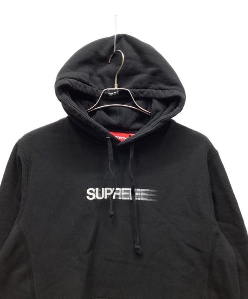 SUPREME（シュプリーム）SUPREME (シュプリーム) Motion Logo Hooded Sweatshirt ブラック サイズ:Mの古着・服飾アイテム