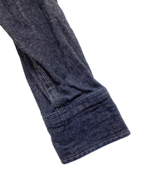 RRL（ダブルアールエル）RRL (ダブルアールエル) デニムウエスタンシャツ インディゴ サイズ:Mの古着・服飾アイテム