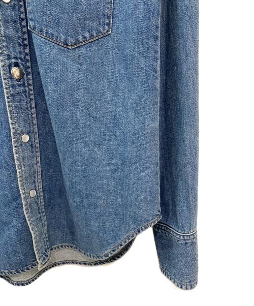 MADISON BLUE（マディソンブルー）MADISON BLUE (マディソンブルー) WESTERN SHIRTS インディゴ サイズ:XSの古着・服飾アイテム