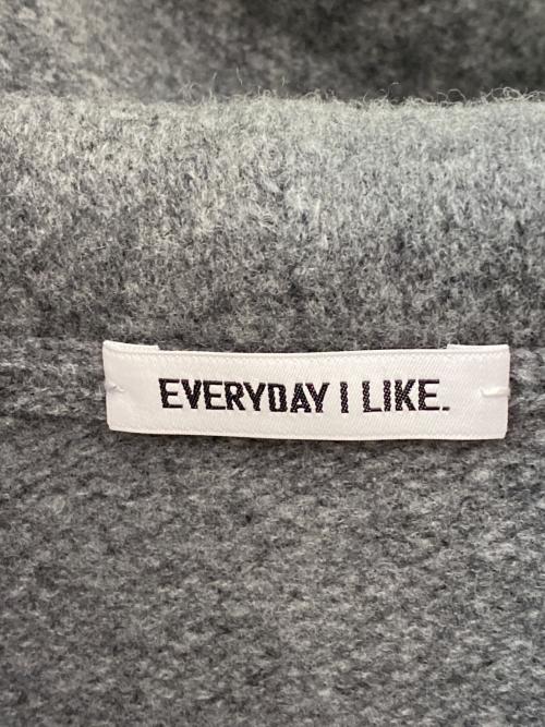 EVERYDAY I LIKE.（エヴリデイ アイ ライク）EVERYDAY I LIKE. (エヴリデイ アイ ライク) Knitted フーディー グレー サイズ:Freeの古着・服飾アイテム