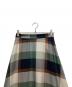 BLUE LABEL CRESTBRIDGE (ブルーレーベルクレストブリッジ) チェックスカート ネイビー×ブラウン サイズ:38 未使用品：6000円