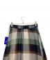 中古・古着 BLUE LABEL CRESTBRIDGE (ブルーレーベルクレストブリッジ) チェックスカート ネイビー×ブラウン サイズ:38 未使用品：6000円