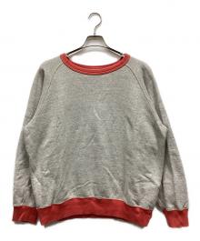 filmelange（フィルメランジェ）の古着「MY SWEAT CUSTOM」｜グレー×レッド