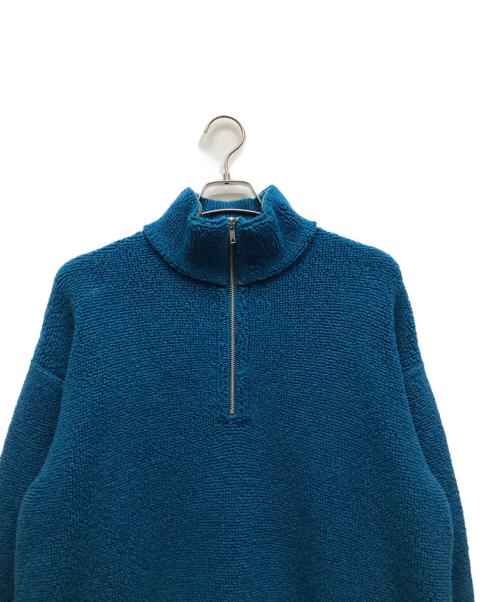 filmelange（フィルメランジェ）filmelange (フィルメランジェ) PAYTON 2Tone Pile Kni ブルー サイズ:5の古着・服飾アイテム