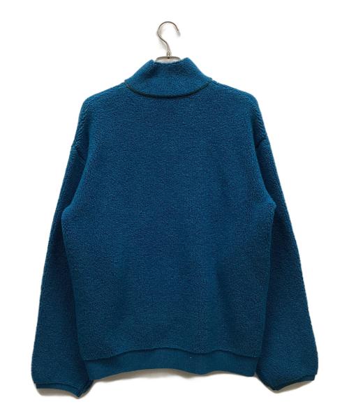 filmelange（フィルメランジェ）filmelange (フィルメランジェ) PAYTON 2Tone Pile Kni ブルー サイズ:5の古着・服飾アイテム