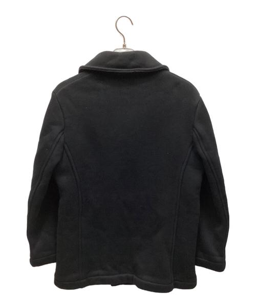 BLUE BLUE（ブルーブルー）BLUE BLUE (ブルーブルー) Pコート ブラック サイズ:3の古着・服飾アイテム