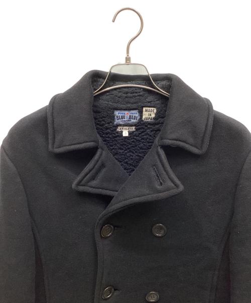 BLUE BLUE（ブルーブルー）BLUE BLUE (ブルーブルー) Pコート ブラック サイズ:3の古着・服飾アイテム