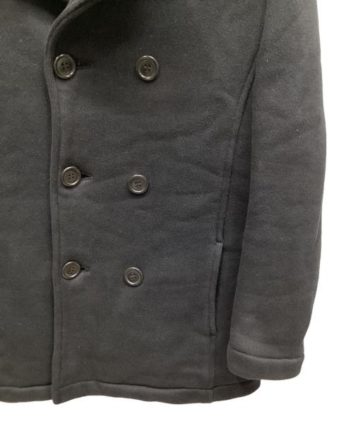 BLUE BLUE（ブルーブルー）BLUE BLUE (ブルーブルー) Pコート ブラック サイズ:3の古着・服飾アイテム
