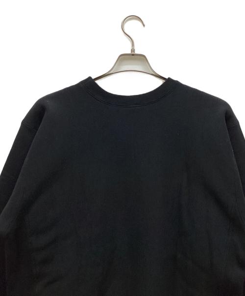 Champion REVERSE WEAVE（チャンピオン リバース ウィーブ）Champion REVERSE WEAVE (チャンピオン リバース ウィーブ) クルーネックスウェットシャツ ブラック サイズ:Lの古着・服飾アイテム