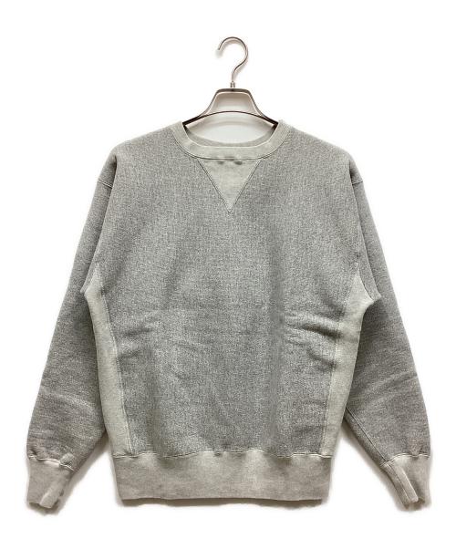 Champion REVERSE WEAVE（チャンピオン リバース ウィーブ）Champion REVERSE WEAVE (チャンピオン リバース ウィーブ) クルーネックスウェットシャツ ライトグレー サイズ:Lの古着・服飾アイテム