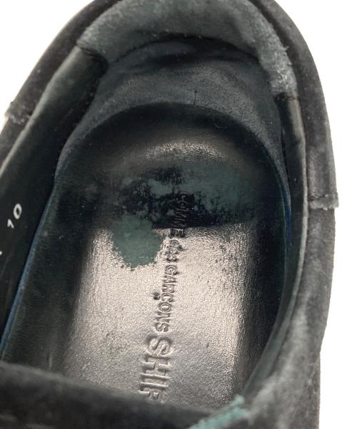 COMME des GARCONS SHIRT（コムデギャルソンシャツ）COMME des GARCONS SHIRT The Generic Man (ザジェネリックマン) COMME des GARCONS SHIRT× The Generic Man ローカットスニーカー ブラック サイズ:10の古着・服飾アイテム