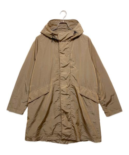 HEVO（イーヴォ）Hevo (イーヴォ) フード付きコート ブラウン サイズ:50の古着・服飾アイテム