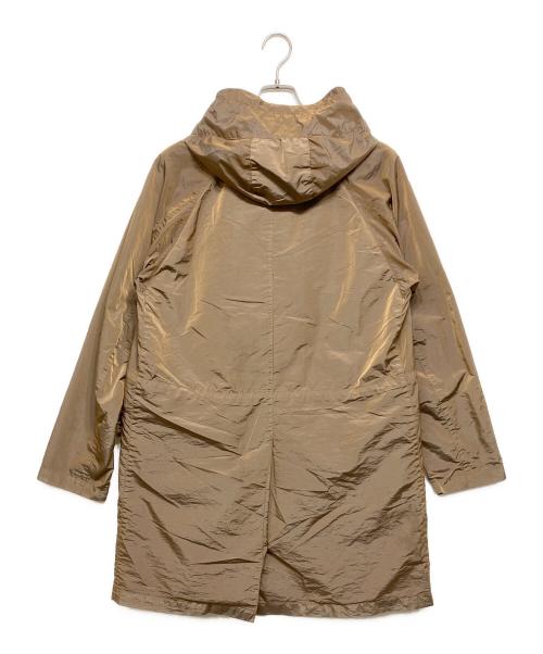 HEVO（イーヴォ）Hevo (イーヴォ) フード付きコート ブラウン サイズ:50の古着・服飾アイテム