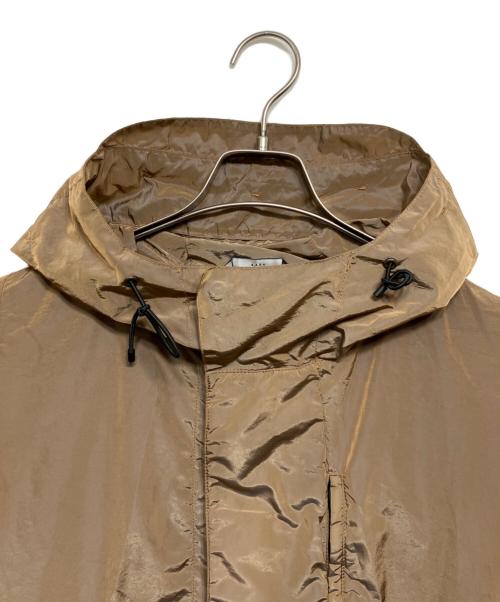 HEVO（イーヴォ）Hevo (イーヴォ) フード付きコート ブラウン サイズ:50の古着・服飾アイテム
