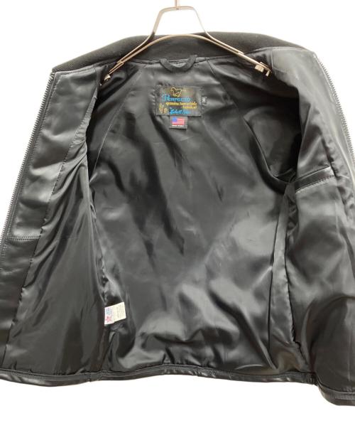 SCHOTT BROS.（ショット）SCHOTT BROS. (ショット) BEAUTY&YOUTH (ビューティーアンドユース) 別注 ホースハイドファラオジャケット ブラック サイズ:38の古着・服飾アイテム