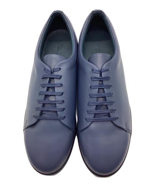 UNITED TOKYO（ユナイテッドトーキョー）UNITED TOKYO (ユナイテッドトーキョー) レースアップレザースニーカー ブルー サイズ:26.5の古着・服飾アイテム