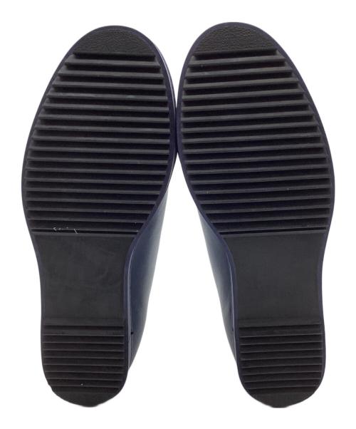 UNITED TOKYO（ユナイテッドトーキョー）UNITED TOKYO (ユナイテッドトーキョー) レースアップレザースニーカー ブルー サイズ:26.5の古着・服飾アイテム