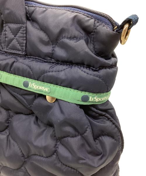 LeSportsac（レスポートサック）LeSportsac (レスポートサック) HELMET BAG キルト ネイビーの古着・服飾アイテム