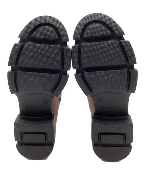 SUNNY PELLICO（サニーペリコー）SUNNY PELLICO (サニーペリコー) レースアップブーツ キャメル サイズ:37の古着・服飾アイテム