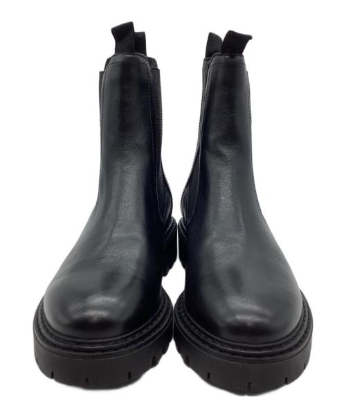 EVOL（イーボル）EVOL (イーボル) サイドゴアブーツ ブラック サイズ:24.5の古着・服飾アイテム