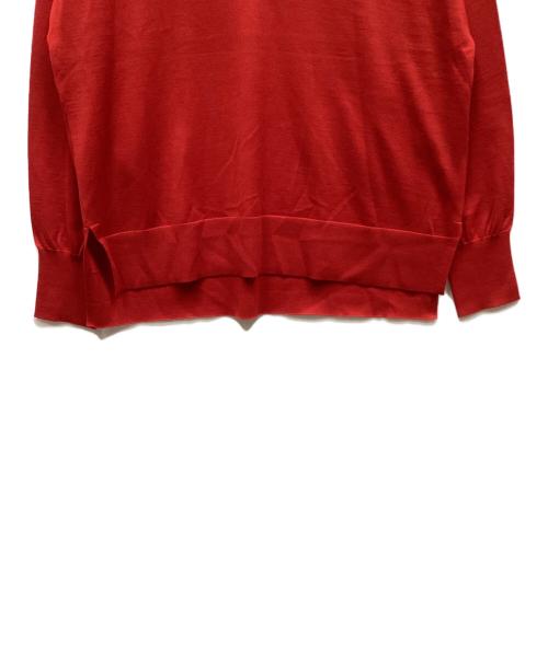 journal standard L'essage（ジャーナルスタンダード レサージュ）journal standard L'essage (ジャーナルスタンダード レサージュ) cashfeelVネックプルオーバー レッド サイズ:表記なしの古着・服飾アイテム