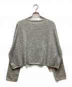 journal standard luxeジャーナルスタンダード ラックス）の古着「カシミヤ ワイドプルオーバー」｜グレー
