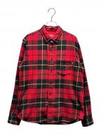 SUPREMEシュプリーム）の古着「Tartan Flannel Shirt」｜レッド