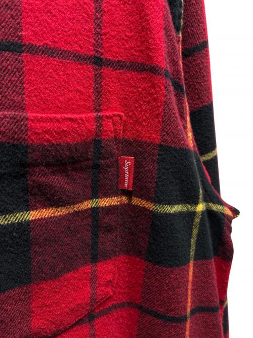 SUPREME（シュプリーム）SUPREME (シュプリーム) Tartan Flannel Shirt レッド サイズ:Sの古着・服飾アイテム
