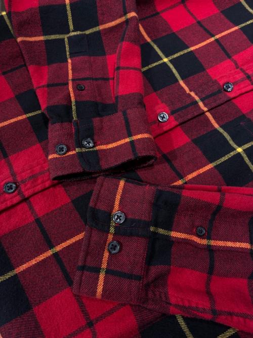 SUPREME（シュプリーム）SUPREME (シュプリーム) Tartan Flannel Shirt レッド サイズ:Sの古着・服飾アイテム