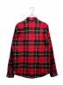 SUPREME (シュプリーム) Tartan Flannel Shirt レッド サイズ:S：10000円