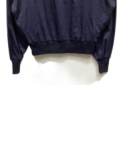 ANREALAGE HOMME（アンリアレイジオム）ANREALAGE HOMME (アンリアレイジオム) NOTCHED COLLAR POLO SHIRT ネイビー サイズ:48の古着・服飾アイテム