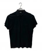 BALENCIAGAバレンシアガ）の古着「BB Garderobe polo shirt」｜ブラック