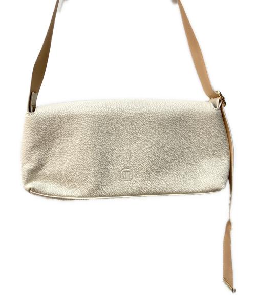 Papillonner（パピヨネ）Papillonner (パピヨネ) シュリンク リン ショルダー バッグ ホワイトの古着・服飾アイテム