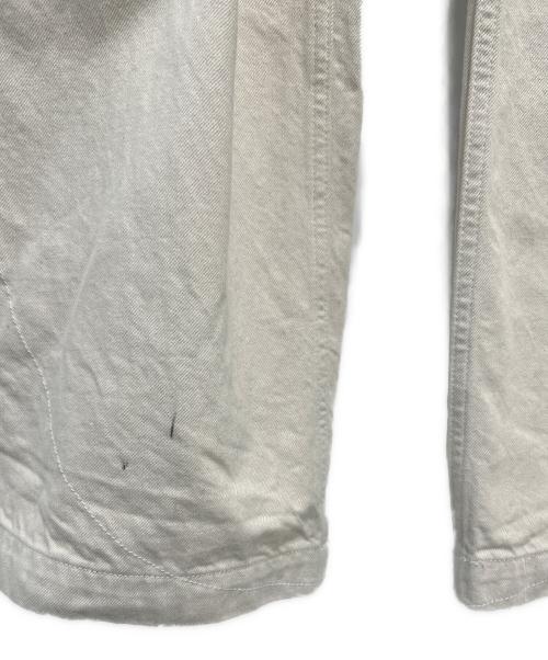 kurodenim（クロデニム）kurodenim (クロデニム) IENA (イエナ) BUSH PANTS アイボリー サイズ:26の古着・服飾アイテム