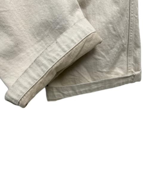 kurodenim（クロデニム）kurodenim (クロデニム) IENA (イエナ) BUSH PANTS アイボリー サイズ:26の古着・服飾アイテム