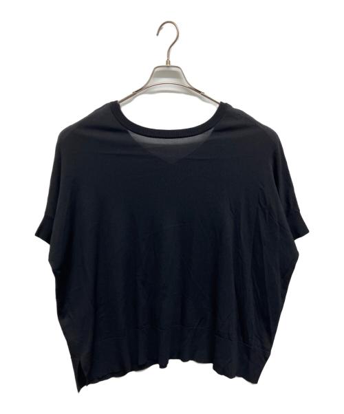 Spick and Span（スピック＆スパン）Spick and Span (スピック＆スパン) 14GWASHABLE2WAYポンチョプルオーバー ブラック サイズ:Freeの古着・服飾アイテム