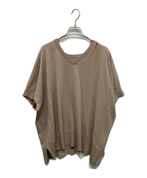 Spick and Span（スピック＆スパン）Spick and Span (スピック＆スパン) 14GWASHABLE2WAYポンチョプルオーバー ベージュ サイズ:Freeの古着・服飾アイテム