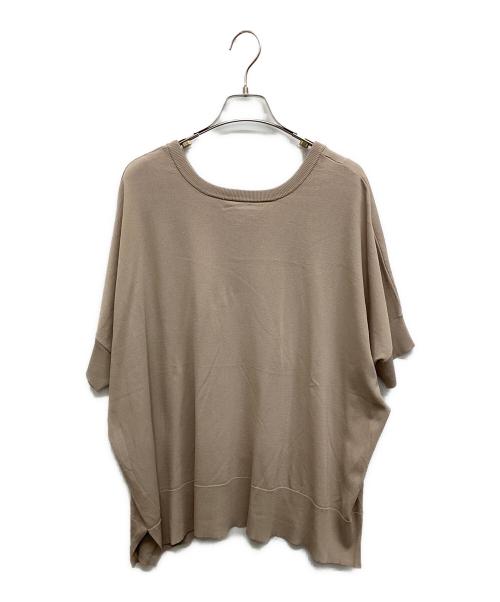 Spick and Span（スピック＆スパン）Spick and Span (スピック＆スパン) 14GWASHABLE2WAYポンチョプルオーバー ベージュ サイズ:Freeの古着・服飾アイテム