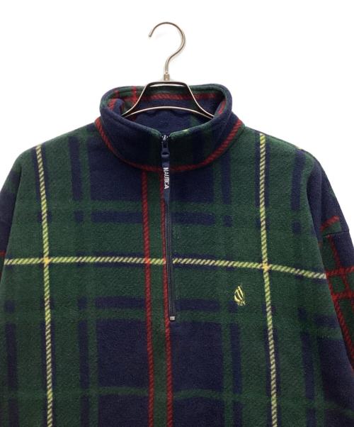 NAUTICA（ノーティカ）NAUTICA (ノーティカ) ハーフジップジャケット グリーン サイズ:Lの古着・服飾アイテム